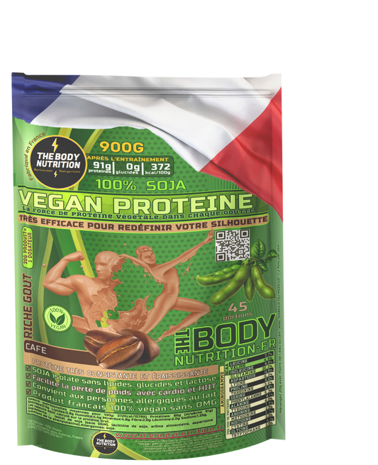 VEGAN LUX SOJA 91% PROTEINE 900g