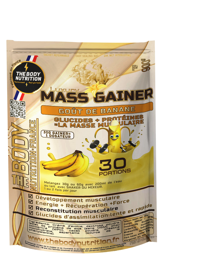 LUXURY MASS GAINER 900g