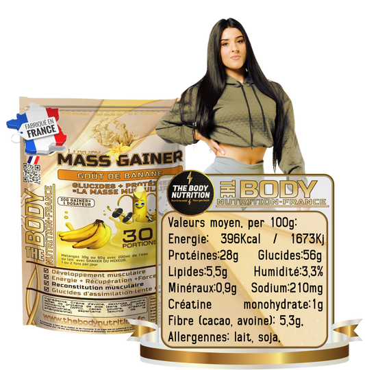 LUXURY MASS GAINER 900g