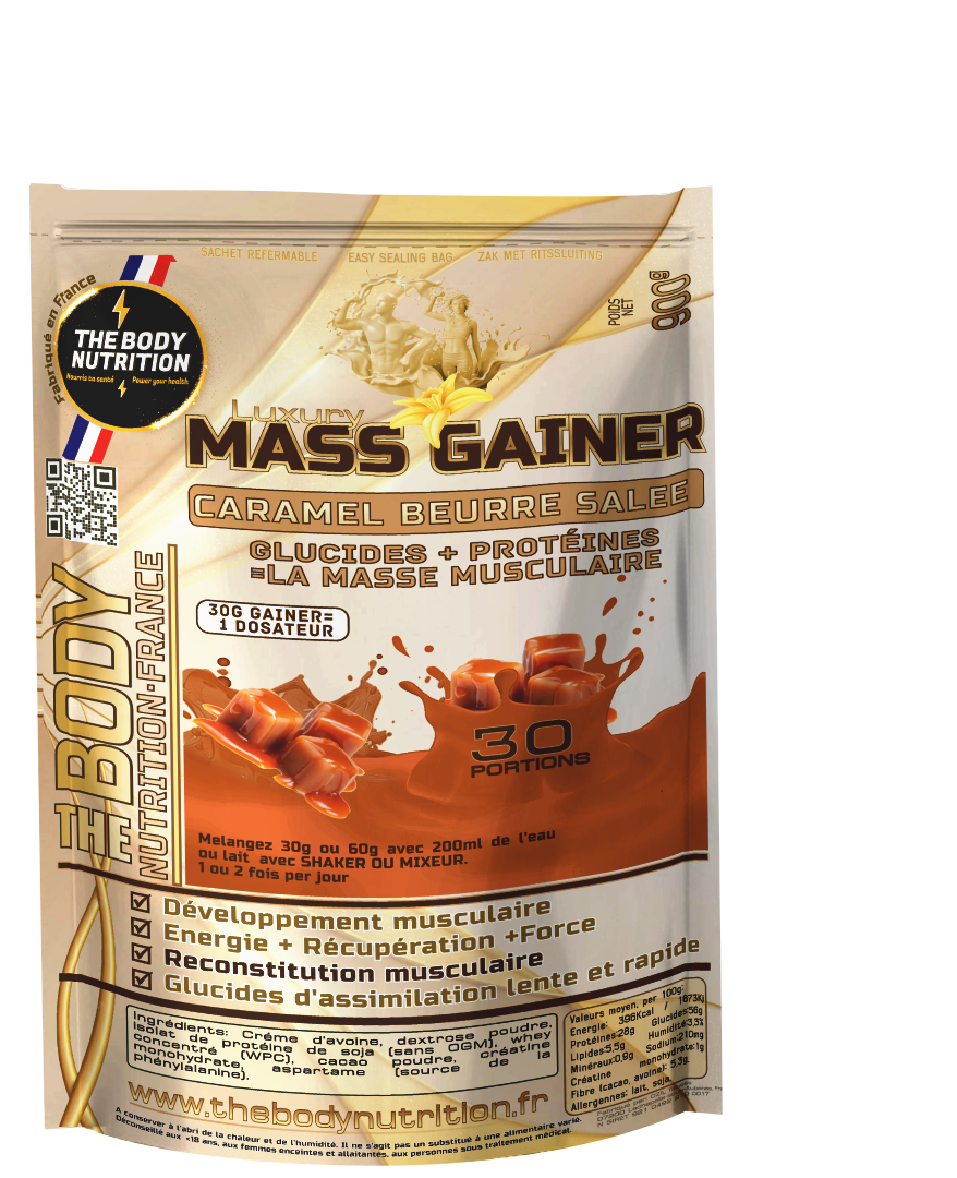 LUXURY MASS GAINER 900g