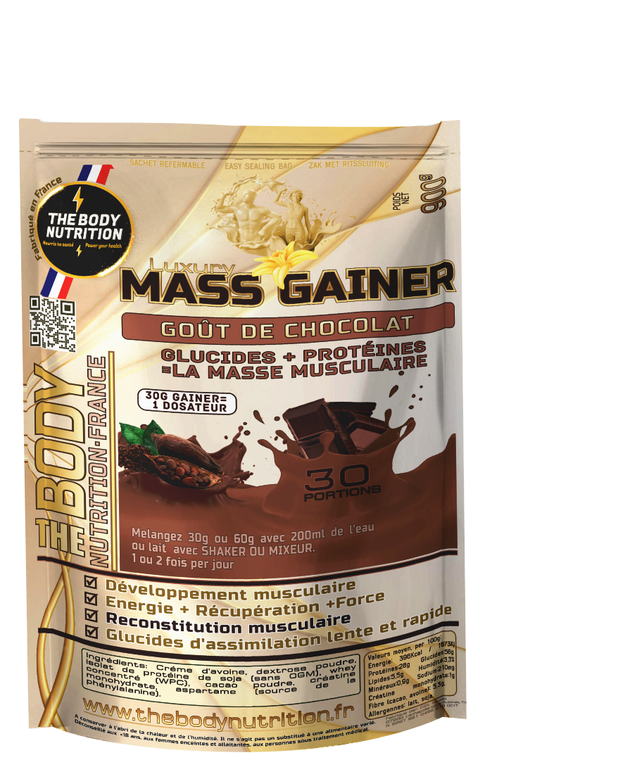 LUXURY MASS GAINER 900g