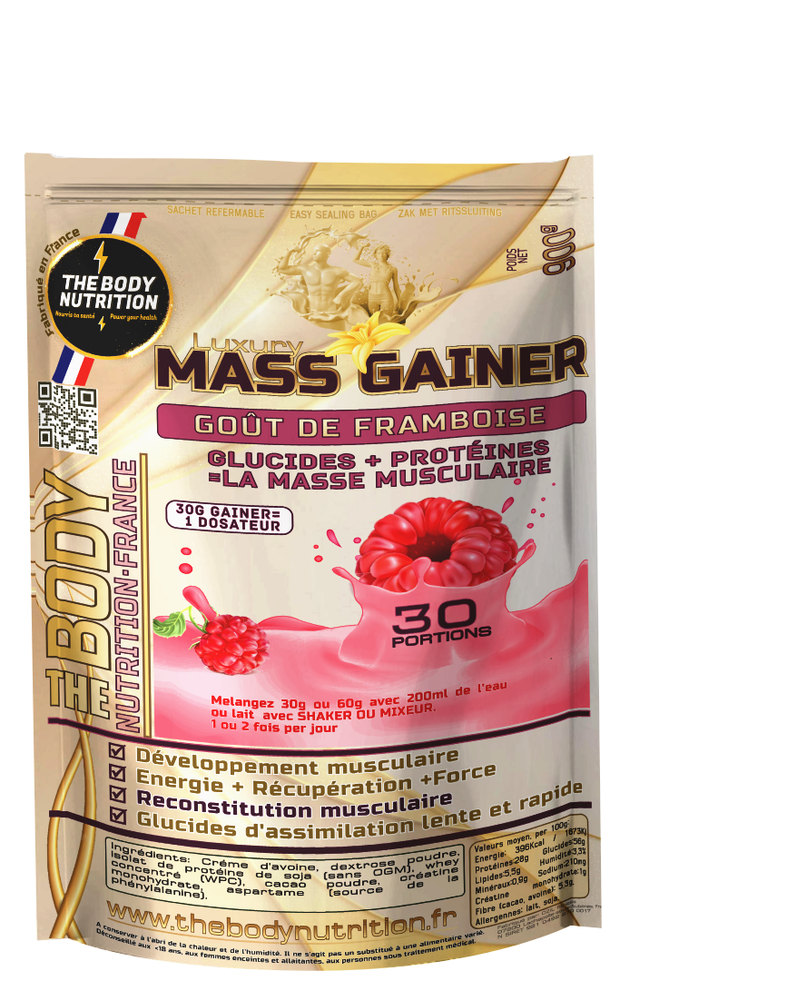 LUXURY MASS GAINER 900g