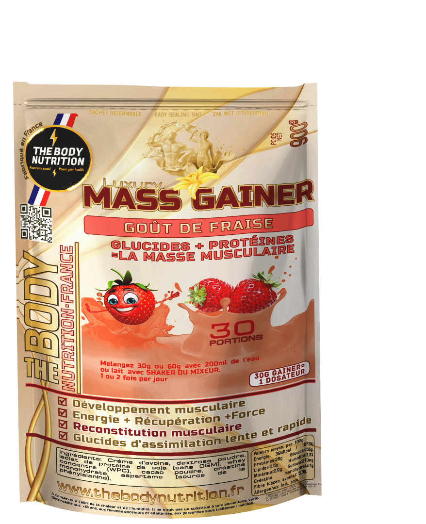 LUXURY MASS GAINER 900g