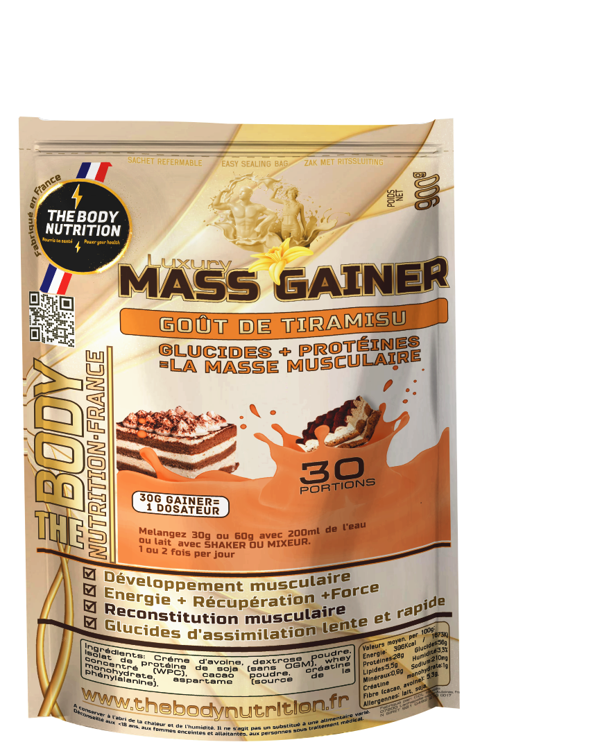 LUXURY MASS GAINER 900g