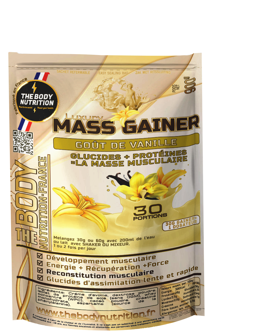 LUXURY MASS GAINER 900g